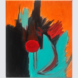 red sun