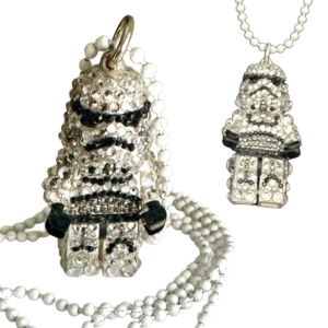 Lego trooper necklace